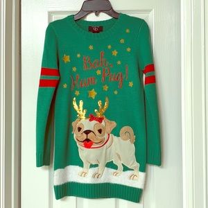 Super cute girls Christmas sweater